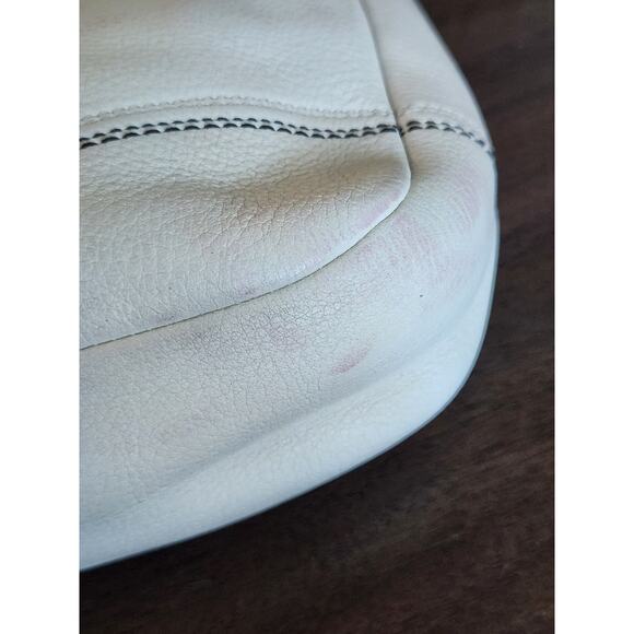 COACH Soft Pebble Collection M0896-F13086 Cream Black Shoulder Bag Read please - Picture 6 of 14